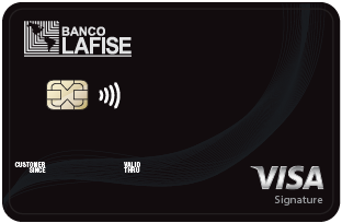 Tarjeta de crédito Signature Visa LAFISE